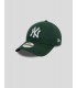 GORRA NEW ERA NEW YORK YANKEES ESSENTIAL 9FORTY  DARK GREEN/WHITE