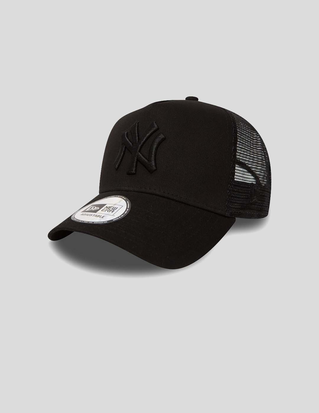 GORRA NEW ERA NEW YORK YANKEES CLEAN TRUCKER CAP  BLACK