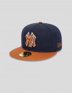 GORRA NEW ERA NEW YORK YANKEES BOUCLE 59FIFTY FITTED   NAVY/BROWN
