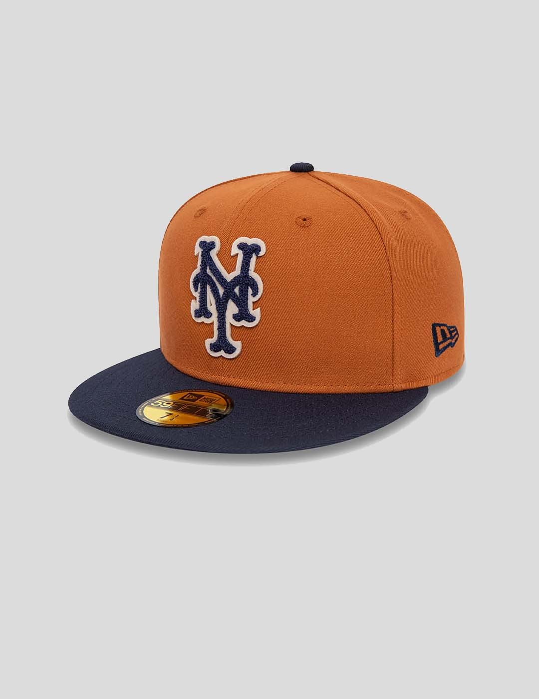 GORRA NEW ERA NEW YORK METS BOUCLE 59FIFTY FITTED   BROWN/NAVY