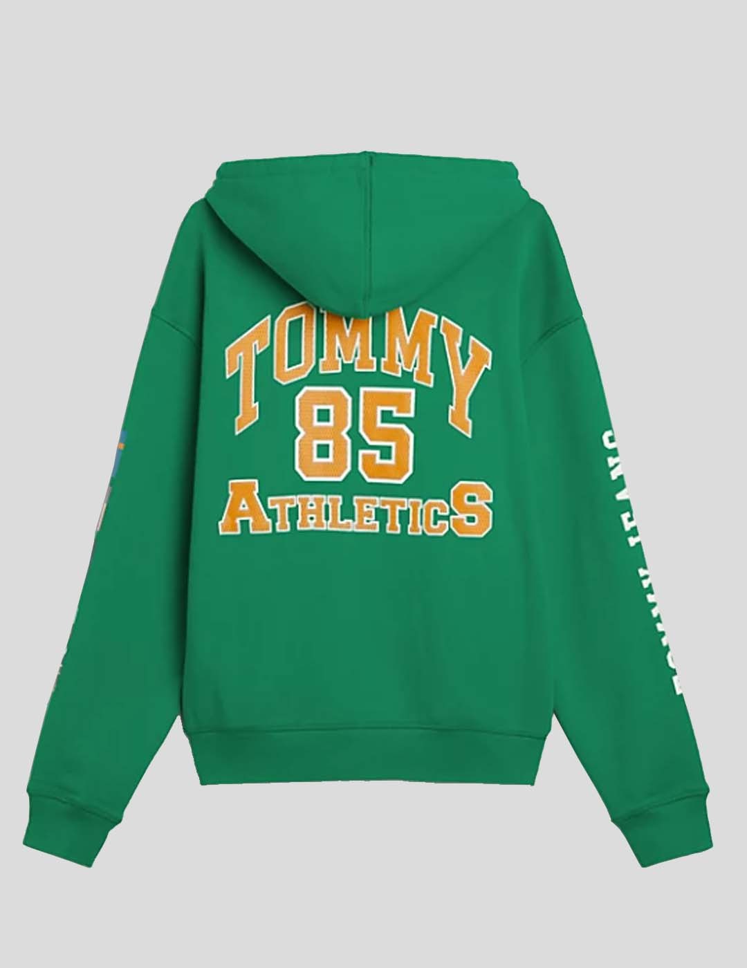 SUDADERA TOMMY JEANS INTERNATIONAL GAMES 1985 HOODIE L30 GREEN