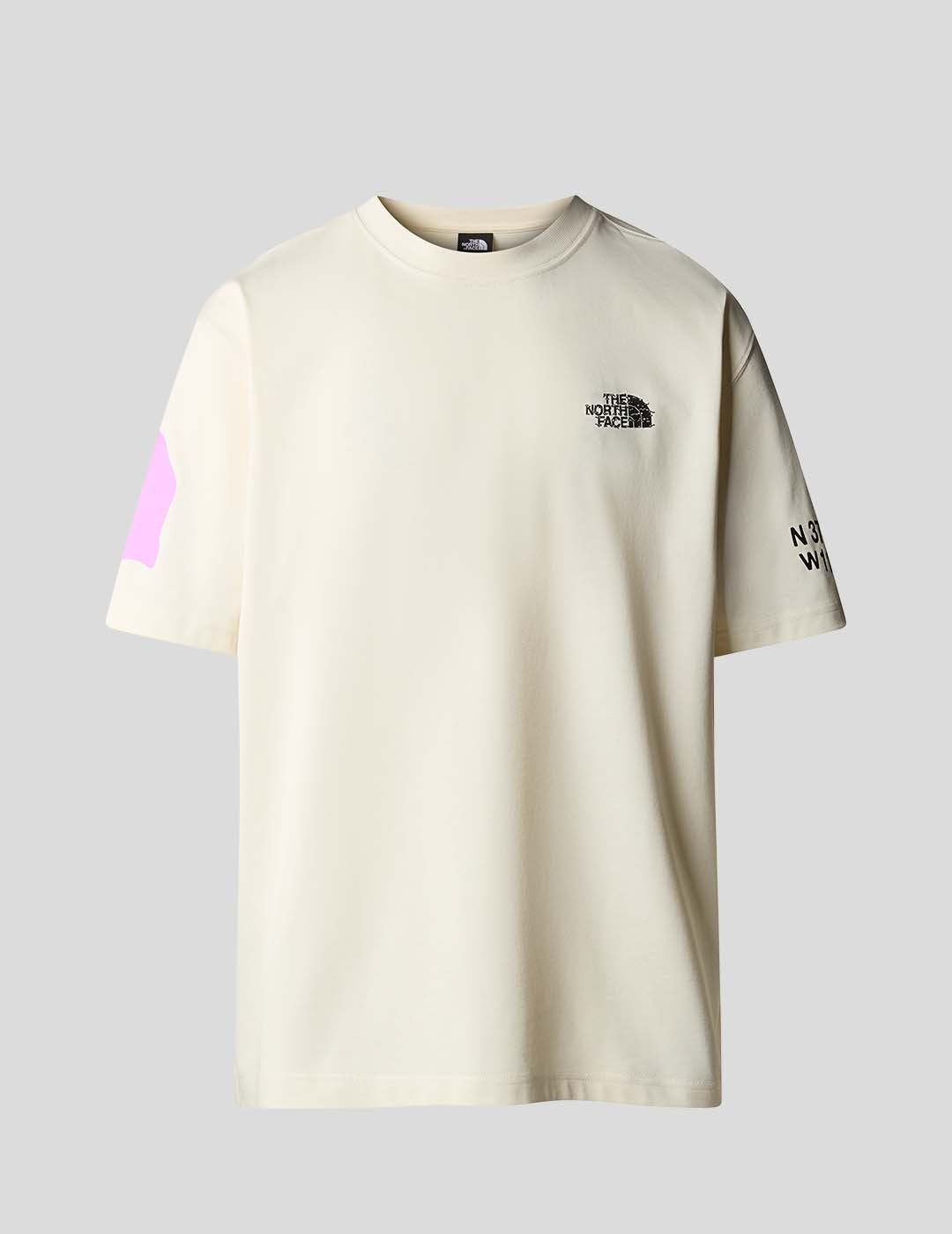 CAMISETA THE NORTH FACE NSE GRAPHIC TEE  WHITE DUNE