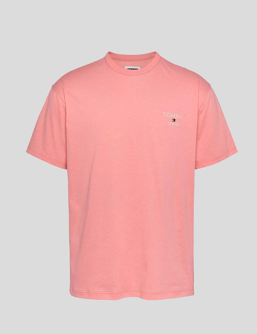 CAMISETA TOMMY JEANS REGULAR CORP SIGNATURE TEE TIC PINK