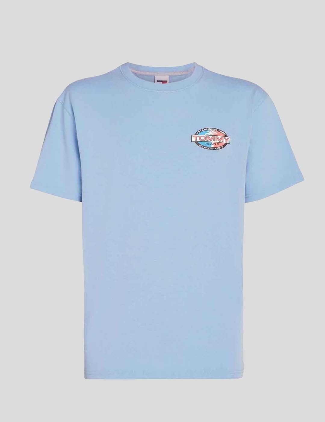 CAMISETA TOMMY JEANS BOARDSPORTS PALM TEE C3S BLUE