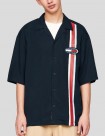 CAMISA TOMMY JEANS FIT SHORT SLEEVE SHIRT C1G NAVY