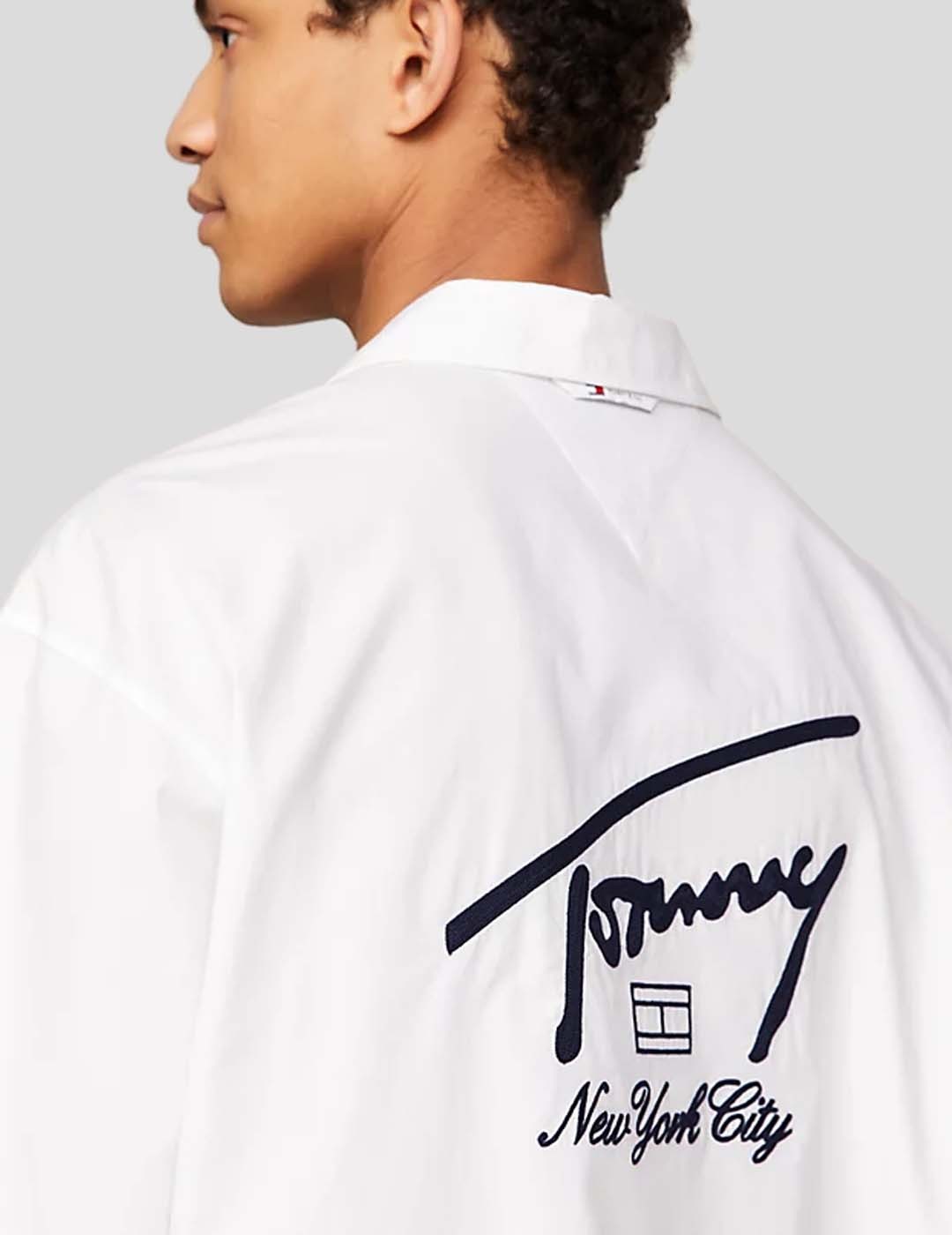 CAMISA TOMMY JEANS DNA TWIST SS SHIRT YBR WHITE