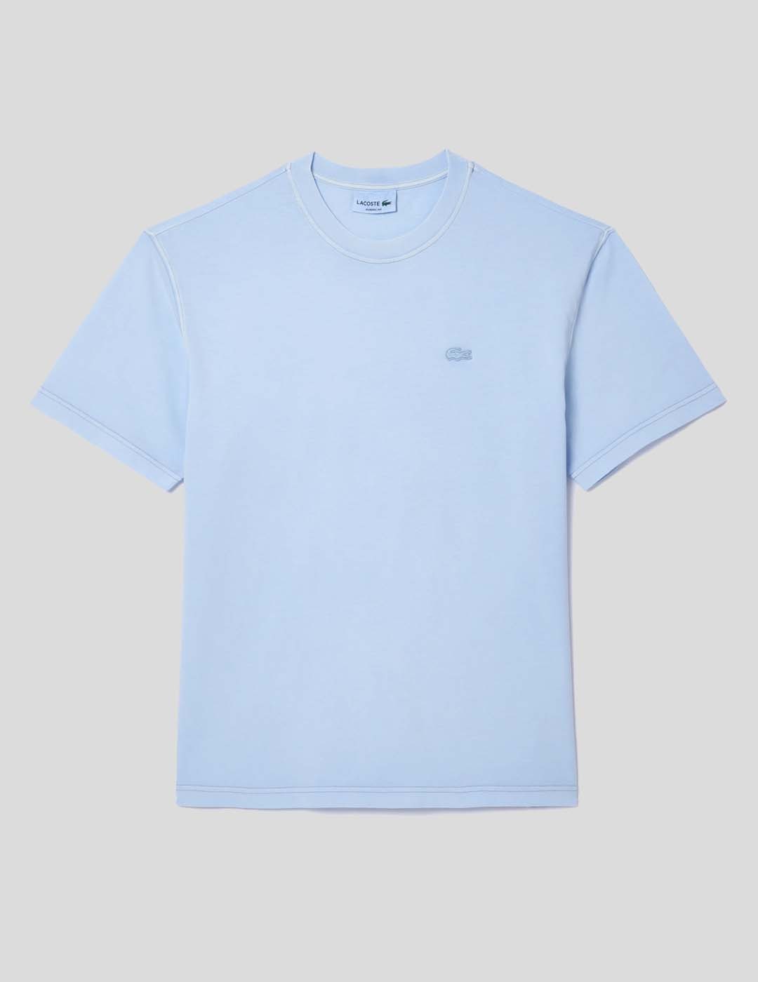 CAMISETA LACOSTE NATURAL DYED TEE   ECO SKYWAY