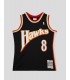 CAMISETA MITCHELL & NESS ATLANTA HAWKS STEVE SMITH 94 JERSEY SWINGMAN  BLACK