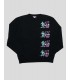 Sudadera Bisous Skateboards Radio Skate Crew Negra
