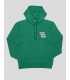 SUDADERA BISOUS SKATEBOARDS BISOUS X3 HOODIE  KELLY GREEN