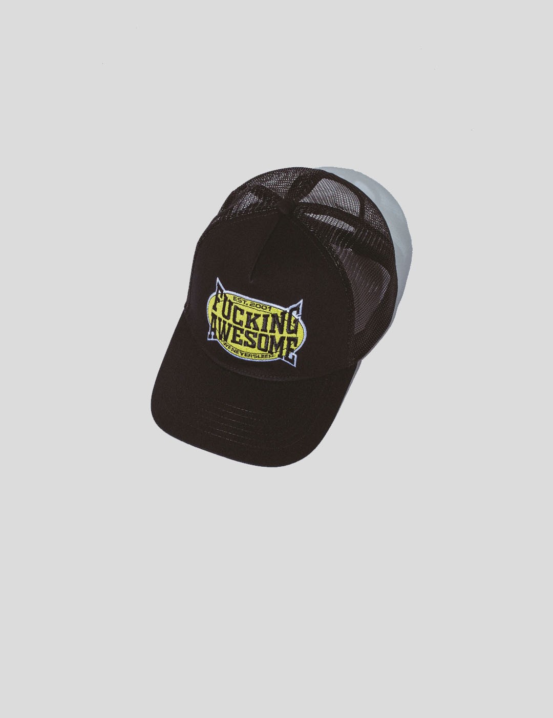 Gorra Fucking Awesome KO Mesh Snapback Negra