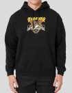 Sudadera Thrasher X Antihero Eaglegram Con Capucha Negra