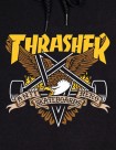 Sudadera Thrasher X Antihero Eaglegram Con Capucha Negra