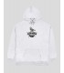 SUDADERA THRASHER X ANTIHERO COVER THE EARTH HOOD  ASH GREY