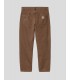 PANTALÓN CARHARTT WIP  NEWEL PANT  CHOCOLATE STONE DYED