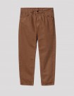 PANTALÓN CARHARTT WIP  NEWEL PANT  CHOCOLATE STONE DYED