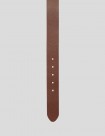 CINTURÓN CARHARTT WIP  SCRIPT BELT  LEATHER COGNAC/SILVER