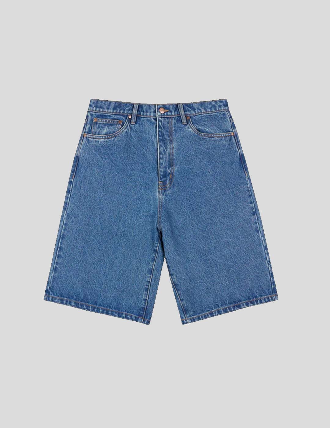 SHORTS BRONZE 56K 56K DENIM JORTS  BLUE