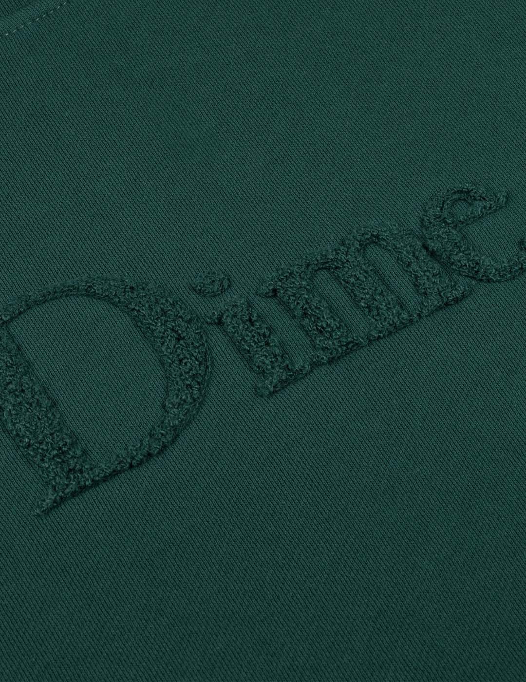 SUDADERA DIME CLÁSICA LOGO VERDE SELVA
