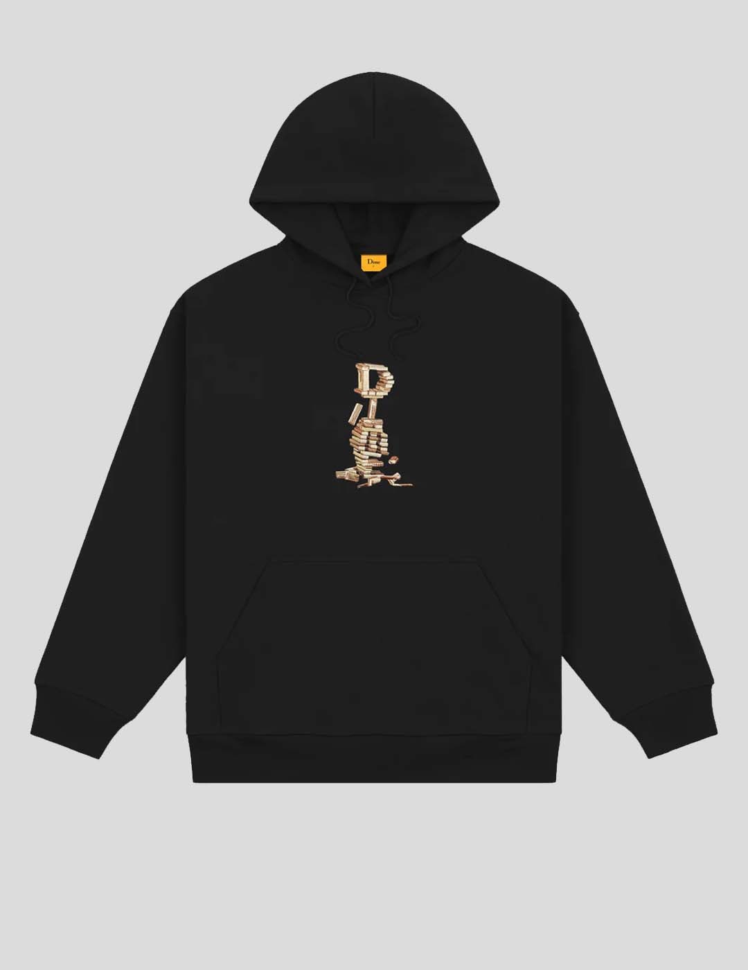 SUDADERA DIME BLOCKS NEGRA