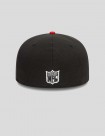 GORRA NEW ERA SAN FRANCISCO 49ERS NFL PIN PACK 59FIFTY FITTED   BLACK/RED