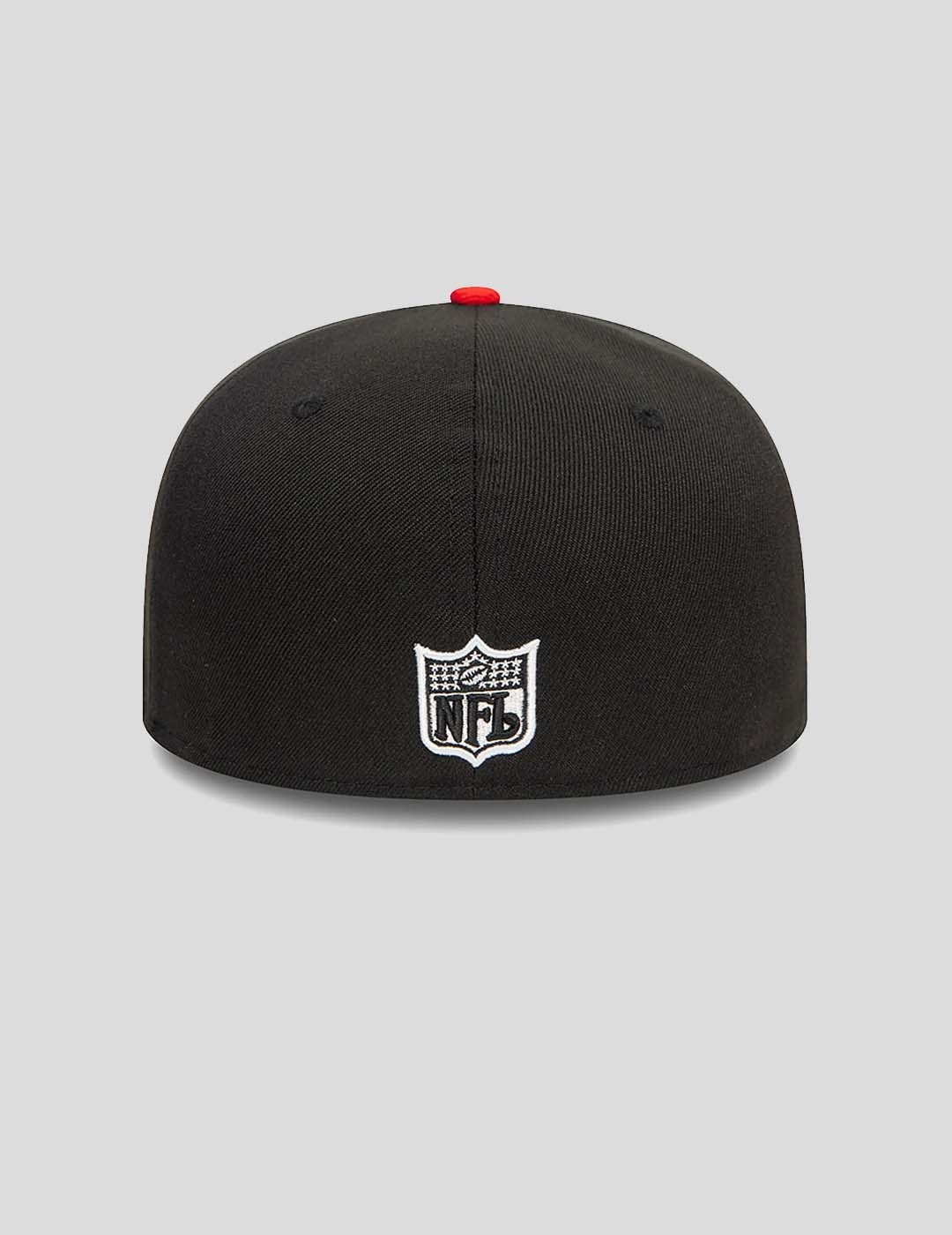 GORRA NEW ERA SAN FRANCISCO 49ERS NFL PIN PACK NEGRO/ROJO