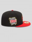 GORRA NEW ERA SAN FRANCISCO 49ERS NFL PIN PACK 59FIFTY FITTED   BLACK/RED