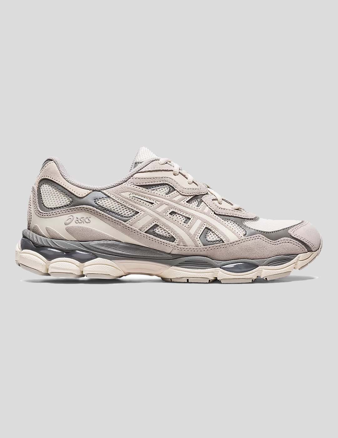 ZAPATILLAS ASICS GEL-NYC  CREAM/OYSTER GREY