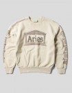 SUDADERA ARIES ARISE ANCIENT COLUMN SWEAT  BEIGE