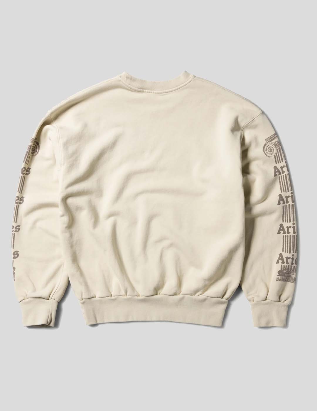 SUDADERA ARIES ARISE ANCIENT COLUMN SWEAT  BEIGE