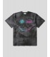 CAMISETA ARIES ARISE GRUNGE HAPPY DUDE SS TEE  GREY