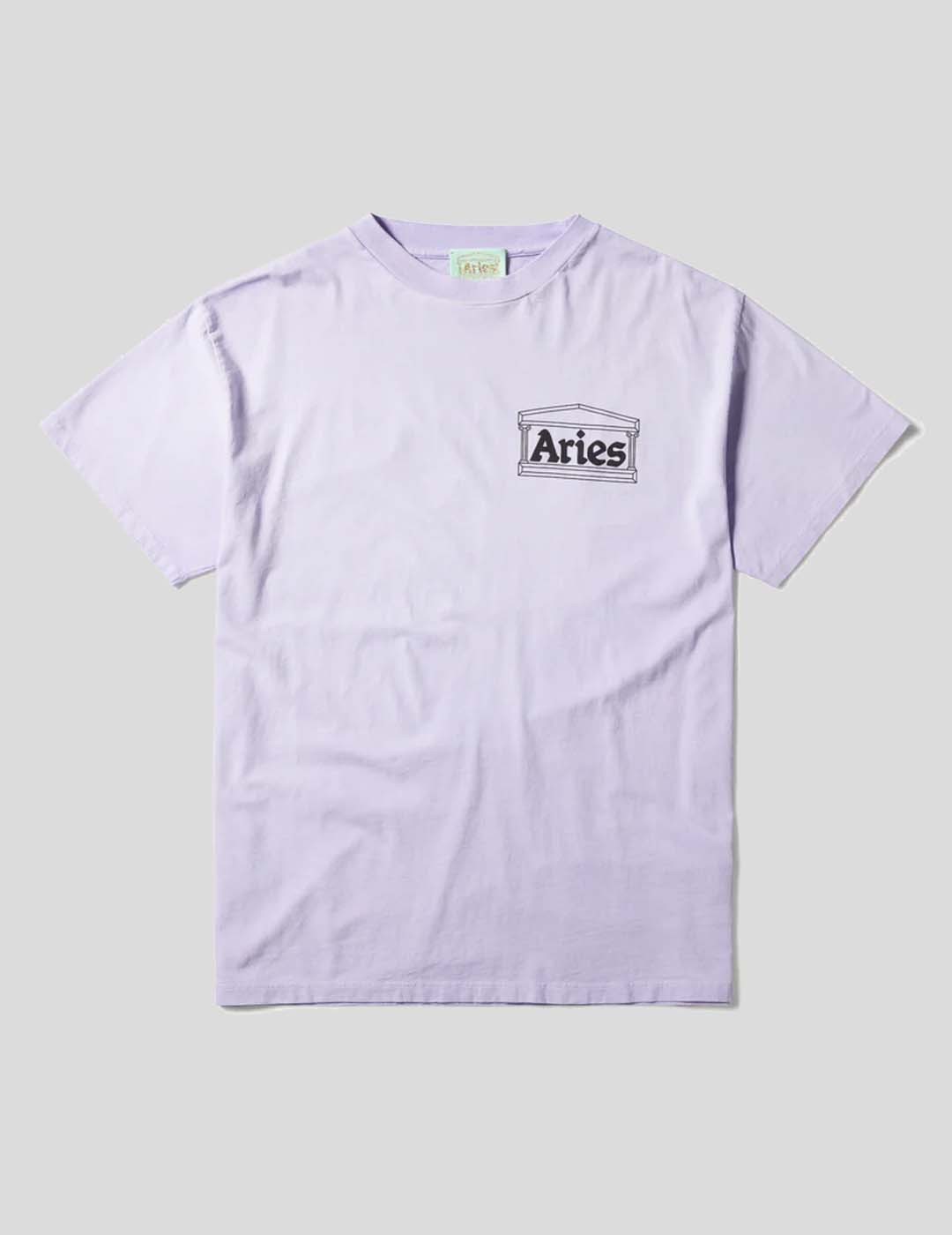 CAMISETA ARIES ARISE SUNBLEACHED TEMPLE SS TEE  FADED PURPLE