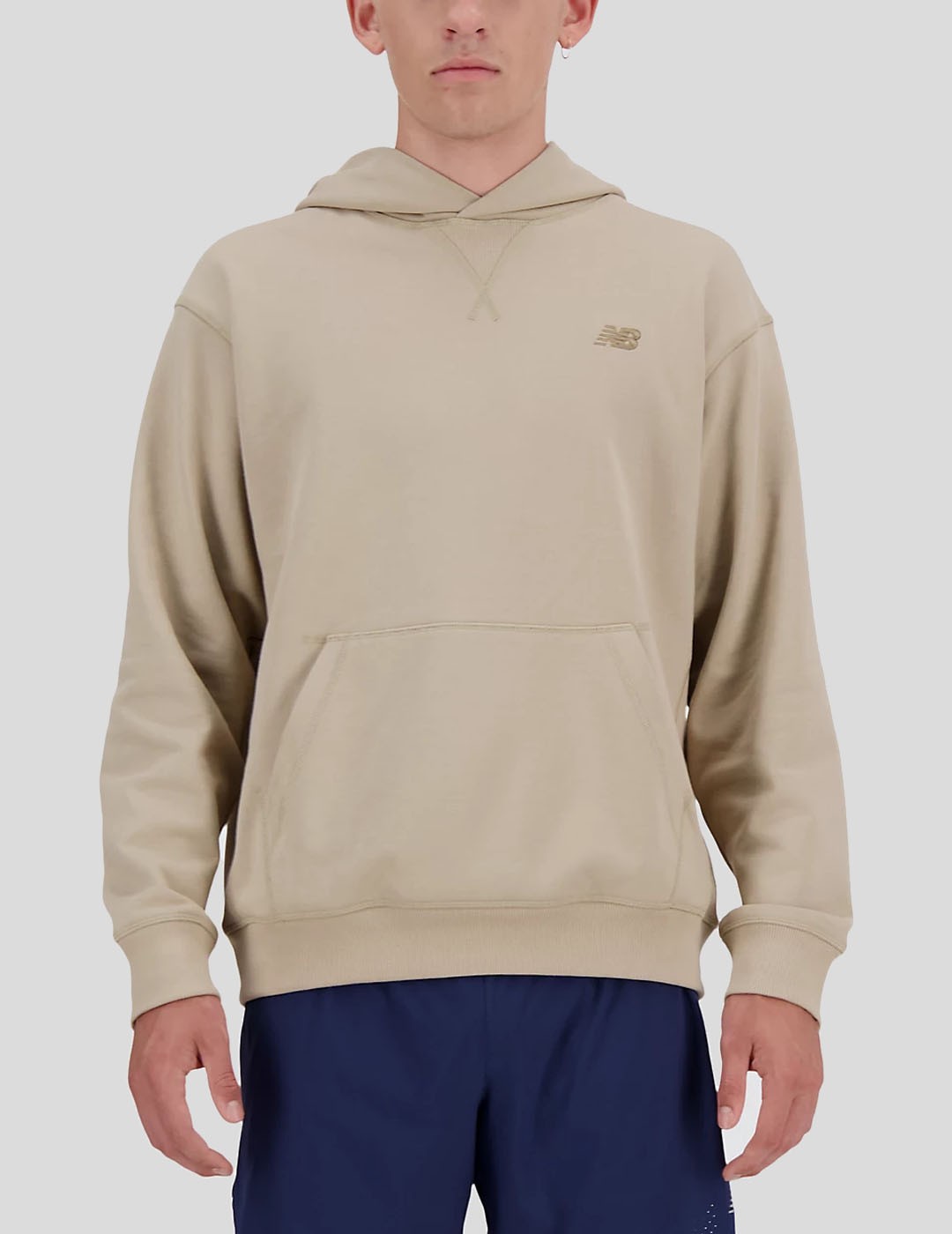 SUDADERA NEW BALANCE ATHLETICS FRENCH TERRY HOODIE  STONEWAR