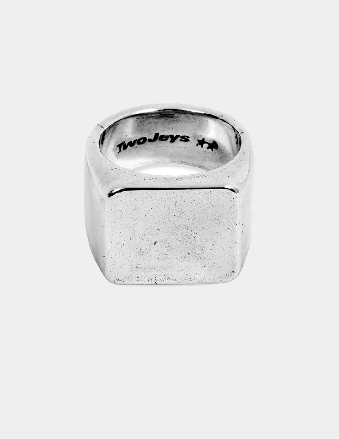ACCESORIOS TWOJEYS SQUARED RING  SILVER