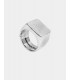 ACCESORIOS TWOJEYS SQUARED RING  SILVER