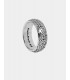 ACCESORIOS TWOJEYS ZEBRA RING  SILVER