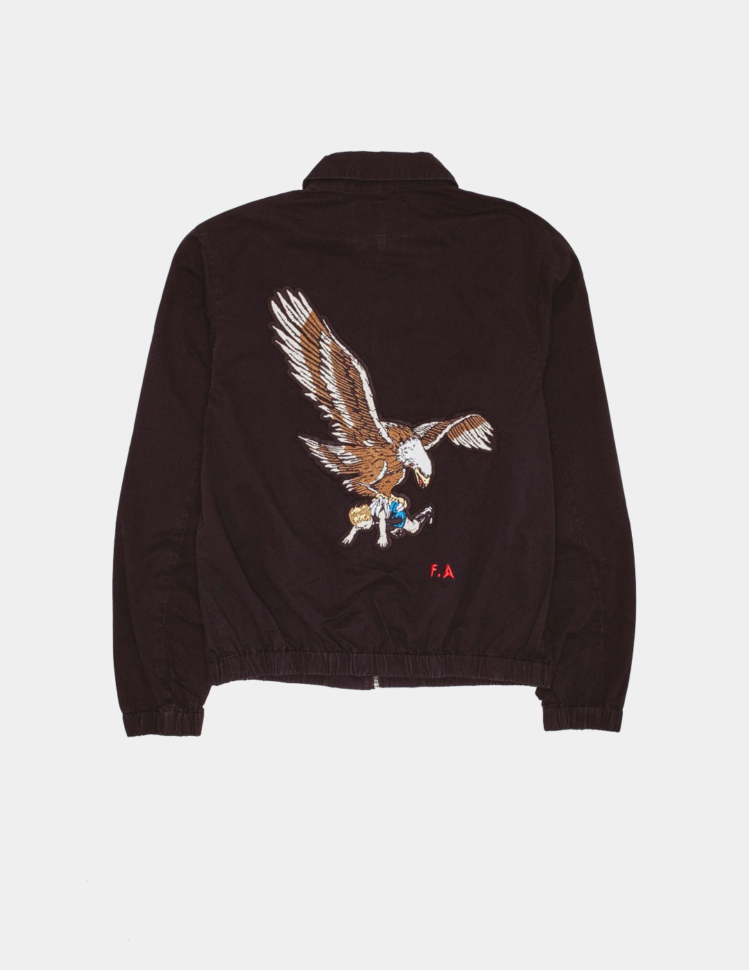 Chaqueta Fucking Awesome Washed Harrington Negra