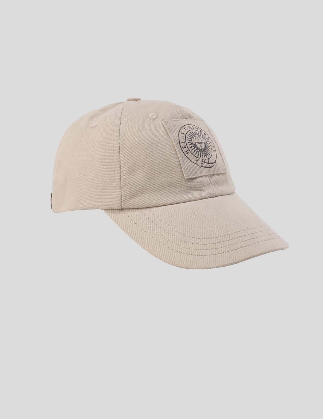 GORRA HÉLAS UNIVERSITE CAP   BEIGE