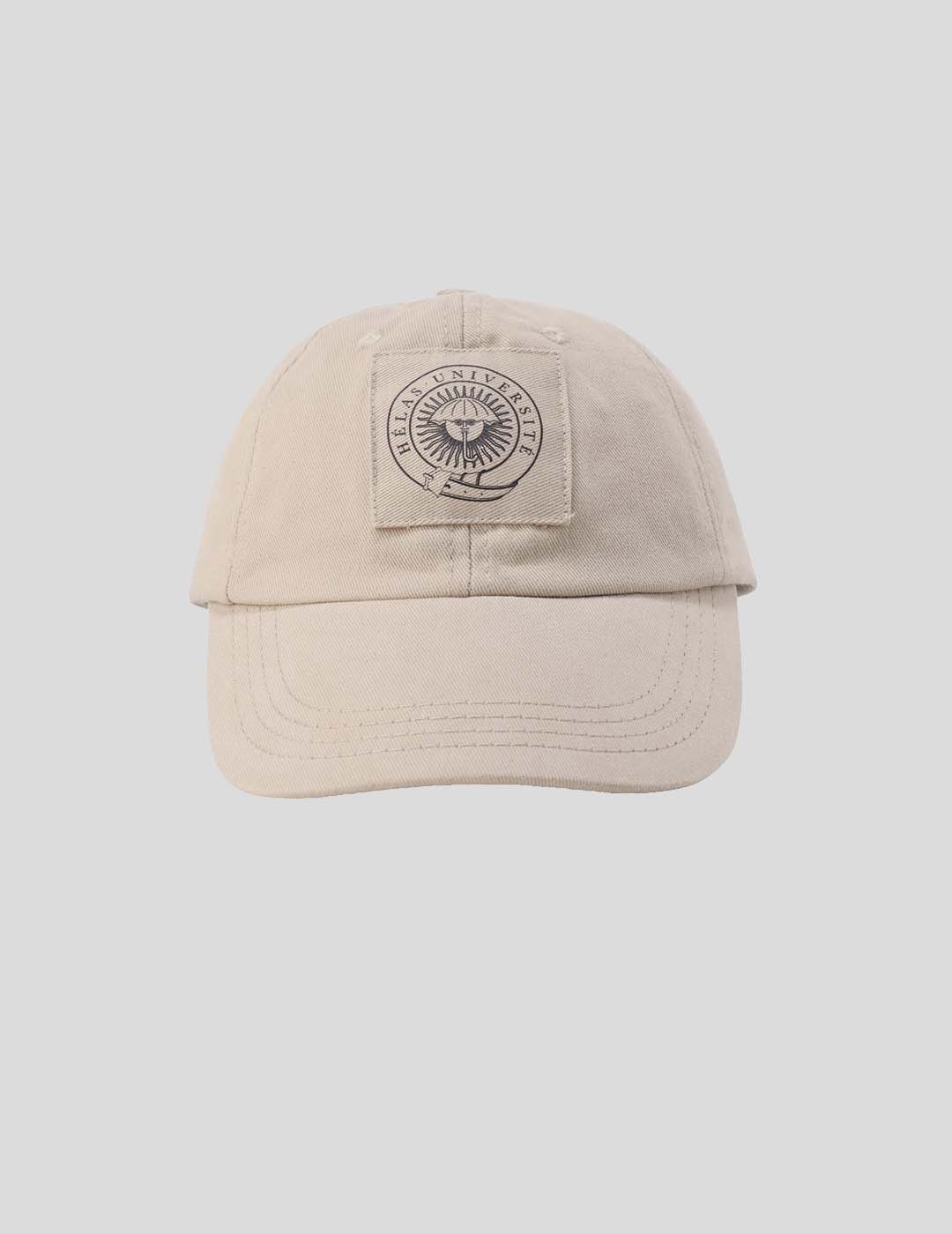 GORRA HÉLAS UNIVERSITE CAP   BEIGE