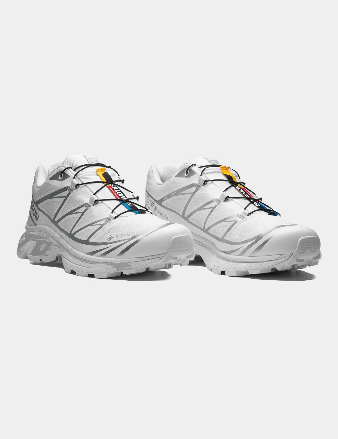 ZAPATILLAS SALOMON XT-6  GORE-TEX WHITE-WHITE-FTW SILVER