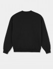 SUDADERA POLAR SKATE CO SURF LOGO DAVE CREWNECK  BLACK