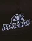GORRA FUCKING AWESOME  GOD RIDES FA TRUCKER HAT   BLACK