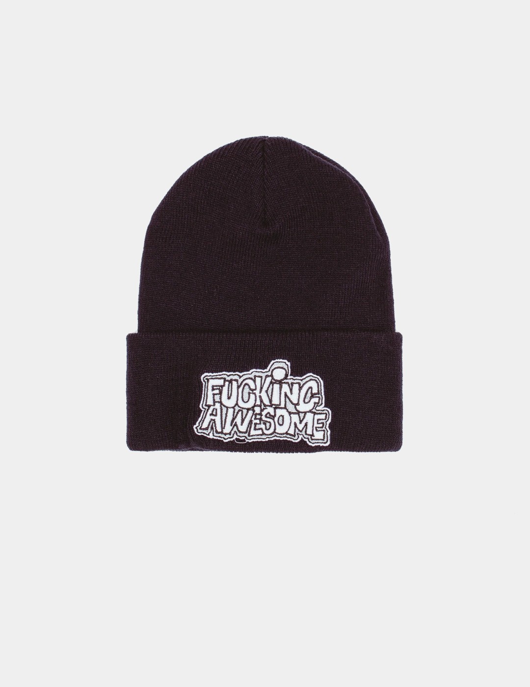 GORRO FUCKING AWESOME PBS LOGO CUFF BEANIE NEGRO