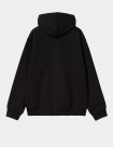SUDADERA CARHARTT WIP  HOODED AMERICAN SCRIPT JACKET  BLACK