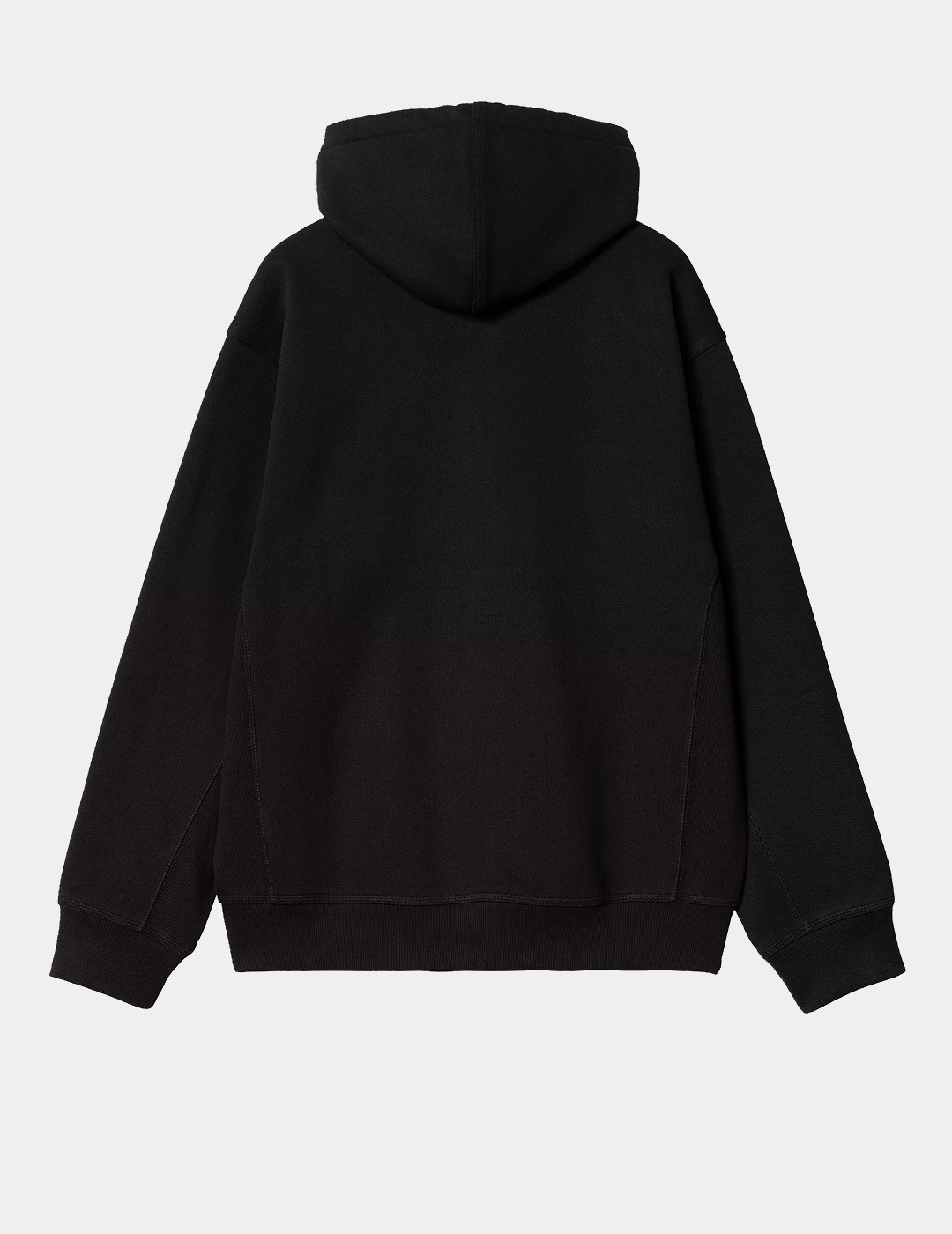 Sudadera Carhartt WIP Hooded American Script Jacket Negra