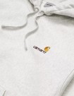 SUDADERA CARHARTT WIP  HOODED AMERICAN SCRIPT SWEATSHIRT  ASH HEATHER