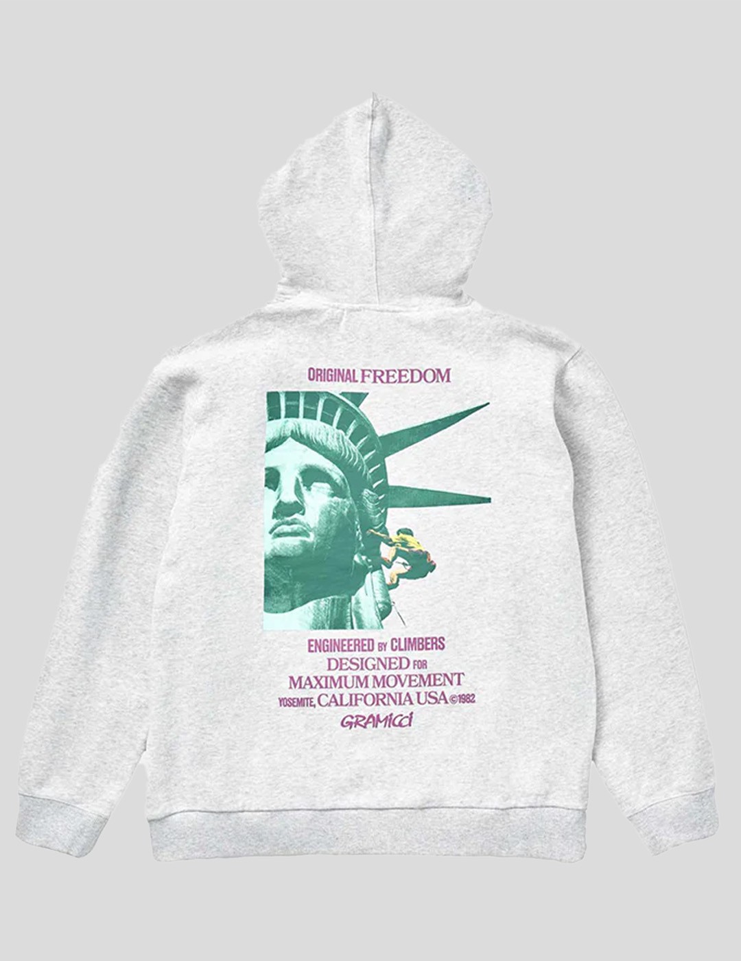 Sudadera Gramicci Liberty Hooded Sweatshirt Avena Pigmentada