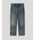 PANTALÓN CARHARTT WIP  DOUBLE KNEE PANT  BLUE WORN USED