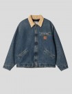 CHAQUETA CARHARTT WIP  OG DETROIT JACKET   BLUE-DUSTY BROWN
