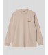 CAMISETA CARHARTT WIP  AMERICAN SCRIPT LS TEE  FLER DE SEL